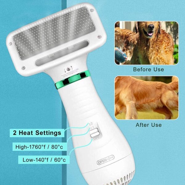 secador de pelo para mascota 2 en 1 9
