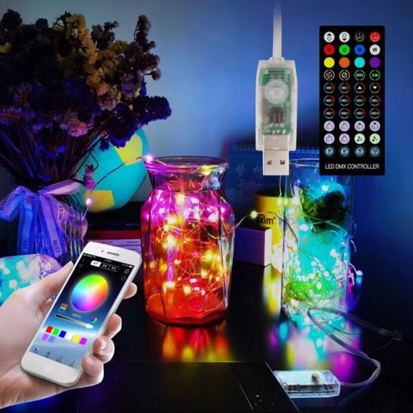 Luces LED RGB Bluetooth 6