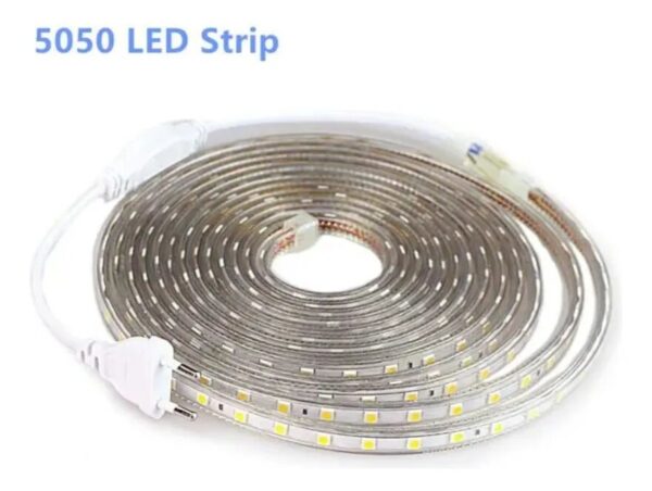 Tira LED SMD 10m Flexible Tipo Manguera 7 Colores para Decoración
