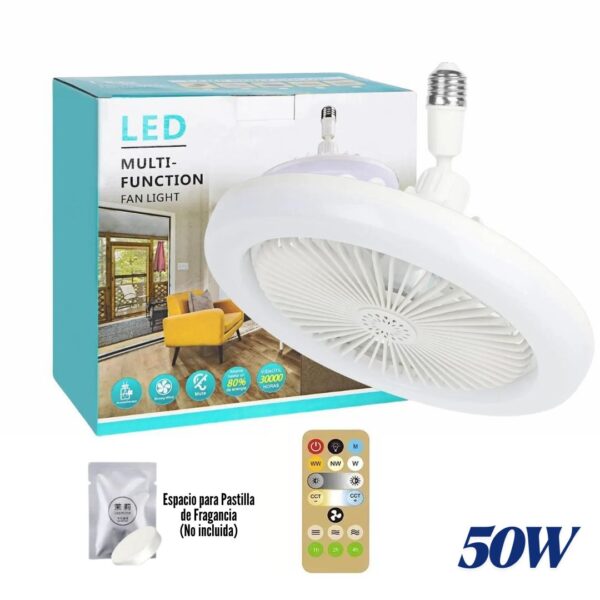 foco led ventilador