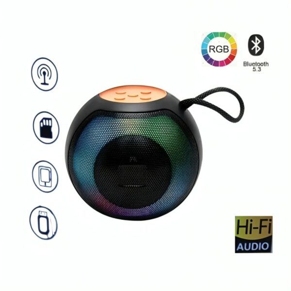 Parlante Bluetooth X-811 con Luz LED Bajos Profundos