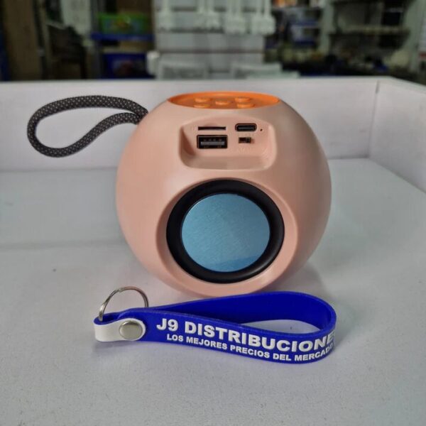 Parlante Bluetooth X-811 con Luz LED Bajos Profundos