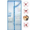 Cortina Malla Magnetica Anti Mosquito con Cierre Automático