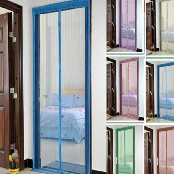 Cortina Malla Magnetica Anti Mosquito con Cierre Automático