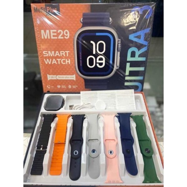 Smartwatch ME29 Ultra 3 de 2.20″ con 7 Correas