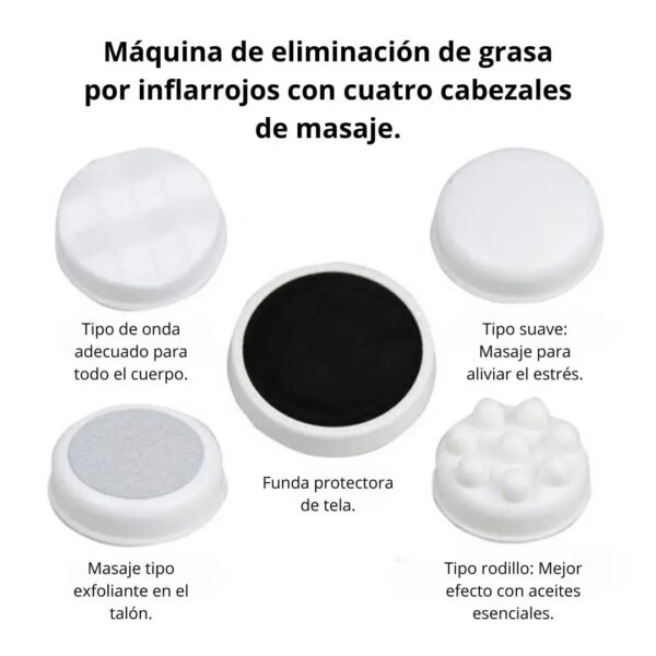 Masajeador Corporal 4 en 1 y Oscilante 360°