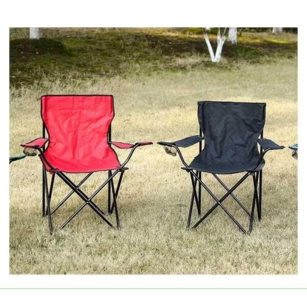 SILLA PLEGABLE para Camping y Playa ( con Portavasos y Bolso)