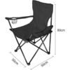 SILLA PLEGABLE para Camping y Playa ( con Portavasos y Bolso)