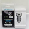 Cargador Auto Romax Turbo Power 66W 6.2A Carga Rápida