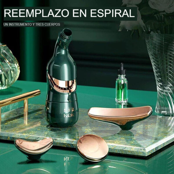 Masajeador Facial Electrico 3 en 1 Cola de Delfín