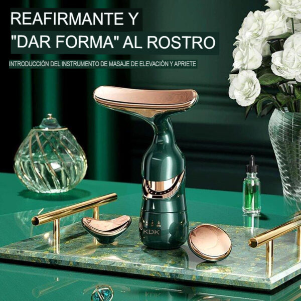 Masajeador Facial Electrico 3 en 1 Cola de Delfín