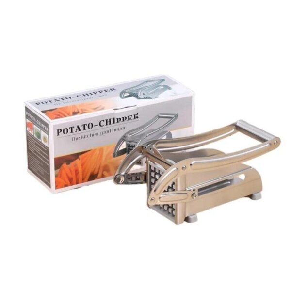 Cortador de Papas Acero Inoxidable  con 2 Cuchillas Pro