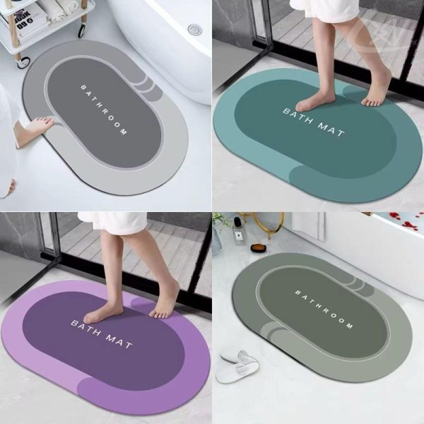 Alfombra-Antideslizante-para-Bano-2.jpeg Alfombra Baño Antideslizante Absorbente: ¡Seca y Segura!