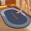Alfombra Antideslizante Absorvente para Piso de Baño