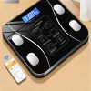 Balanza de Peso Digital Smart con Bluetooth para Analisis de Composicion Corporal