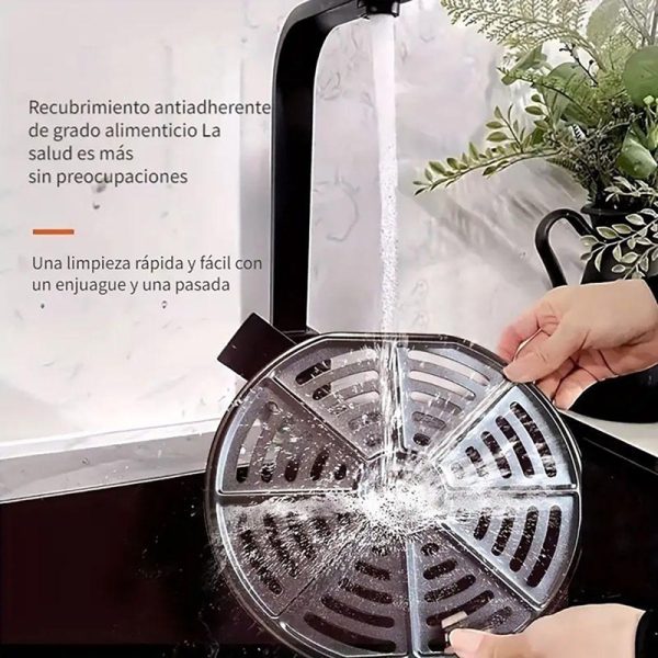 Freidora Aire AirFryer Digital 6 Litros de 2400w con Temperatura hasta 200°C