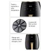 Freidora Aire AirFryer Digital 6 Litros de 2400w con Temperatura hasta 200°C