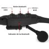 Lentes de Sol con Auriculares y Microfono Bluetooth y Lunas Intercambiables Unisex
