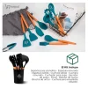 Mauina-de-Descongelacion-Rapida-turquesa.webp Set de Cucharones de Cocina de Silicona de 12 piezas