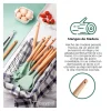 Mauina-de-Descongelacion-mango-madera.webp Set de Cucharones de Cocina de Silicona de 12 piezas
