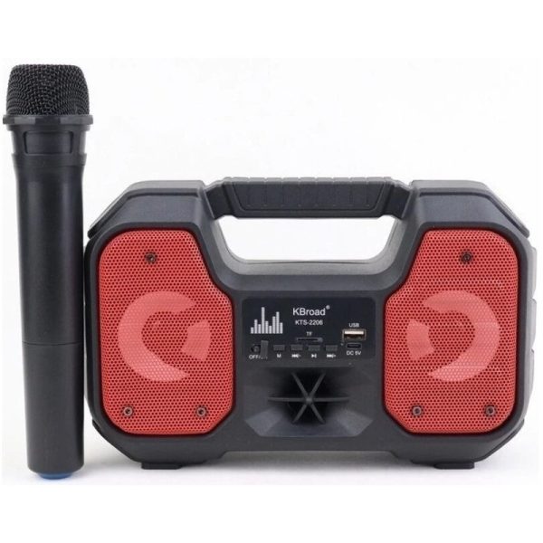 Parlante Portátil Bluetooth KTS-2206 con Microfono