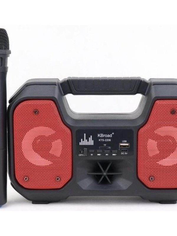 Parlante Portátil Bluetooth KTS-2206 con Microfono