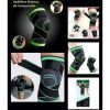 Rodillera Ajustable de Compresion Elastica