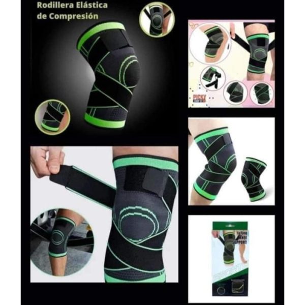 Rodillera Ajustable de Compresion Elastica