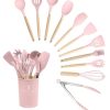 Set de Cucharones de Cocina de Silicona de 12 piezas