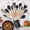 Set de Cucharones de Cocina de Silicona de 12 piezas