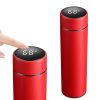 Termo Digital Inteligente 500ml | Medidor Temp. Acero Inoxidable