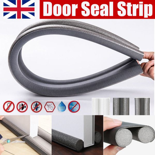 Tira de Sellado Inferior  Flexible de Espuma  para Puerta de 95cm