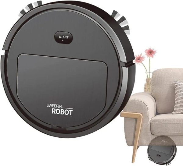 Aspiradora Robot Mini 3 en 1 (Barre, Aspira y Trapea)