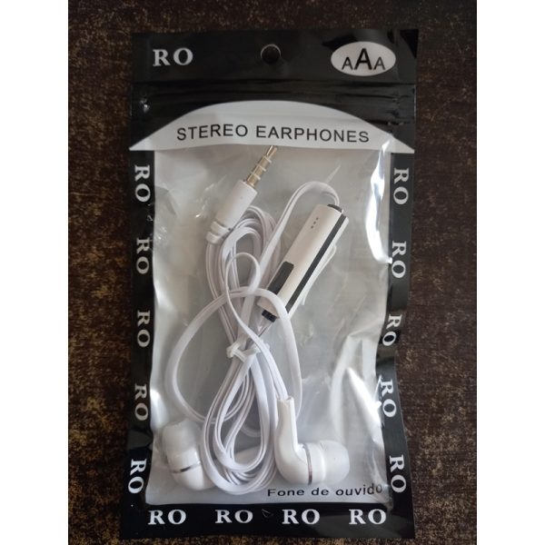 Audifono Estereo con cable de  3.5mm con  con microfono y contestador