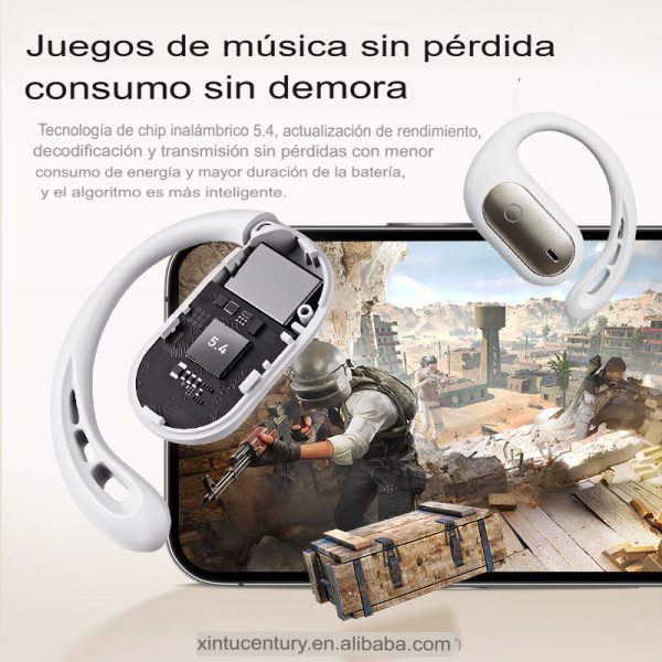 Audífonos Inalámbricos XG23 OWS 3D | Sonido Envolvente & IPX-4