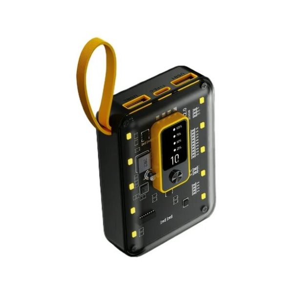 Power Bank Transparente Futurista 5000mAh