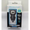 Cargador Auto Romax Turbo Power 66W USB Carga Rápida