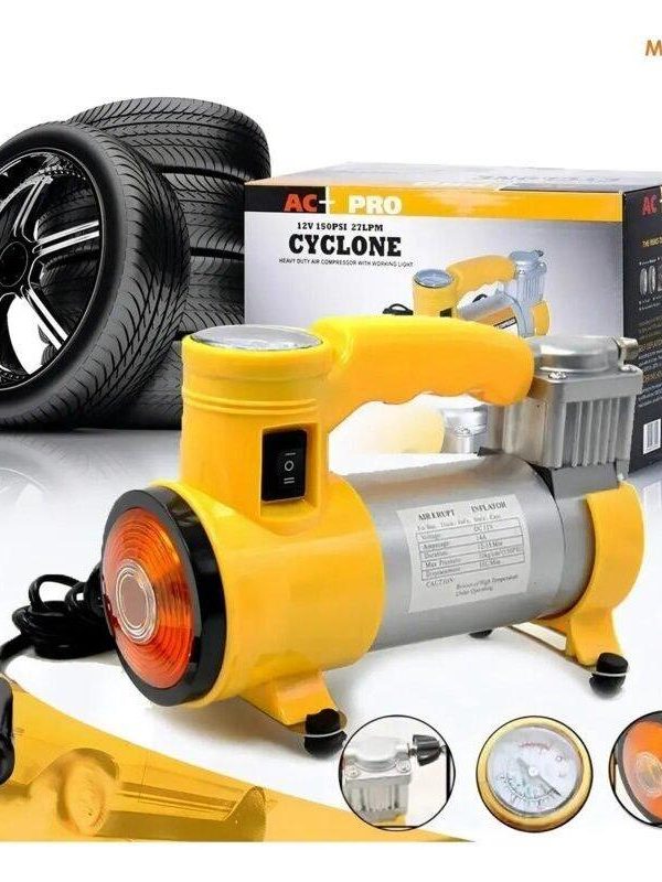 Compresor Aire Portátil d Cyclone Ac-Pro 150 PSI para Auto