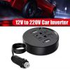 Cargador Inversor Auto 150W: USB-C, USB y AC