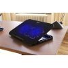 Cooler Ventilador para Laptop 17" Dual de 5 Ángulos + 2 Puertos USB