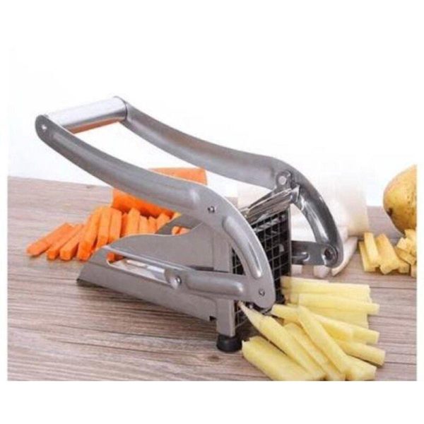 Cortador de Papas Acero Inoxidable  con 2 Cuchillas Pro