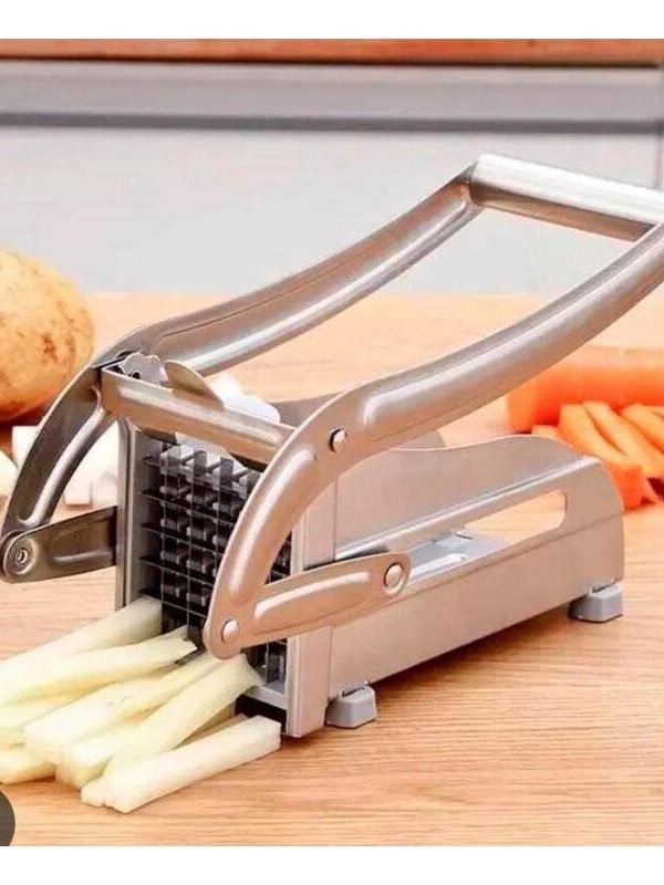 Cortador de Papas Acero Inoxidable  con 2 Cuchillas Pro