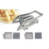 Cortador de Papas Acero Inoxidable  con 2 Cuchillas Pro