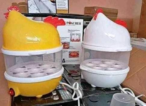 Maquinita Gallina Eléctrica Automática Hervidora De Huevos de 2 Niveles