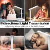 Lámpara LED Doble Brazo: Iluminación Pro Recargable