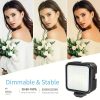 Luz LED RGB AY-83 Recargable Con Soporte Clip para Celular