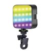 Luz LED RGB AY-83 Recargable Con Soporte Clip para Celular