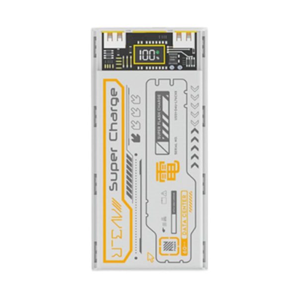 Power Bank 20000mAh de 22.5W Carga Rápida con Cable 3-en-1