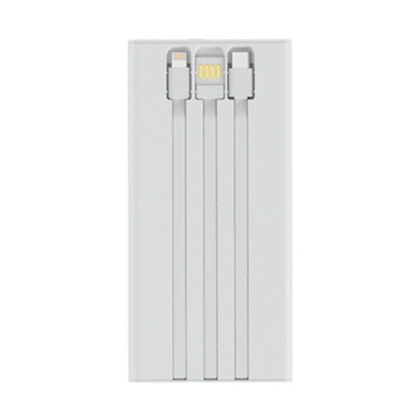 Power Bank 20000mAh de 22.5W Carga Rápida con Cable 3-en-1