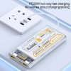 Power Bank 20000mAh de 22.5W Carga Rápida con Cable 3-en-1